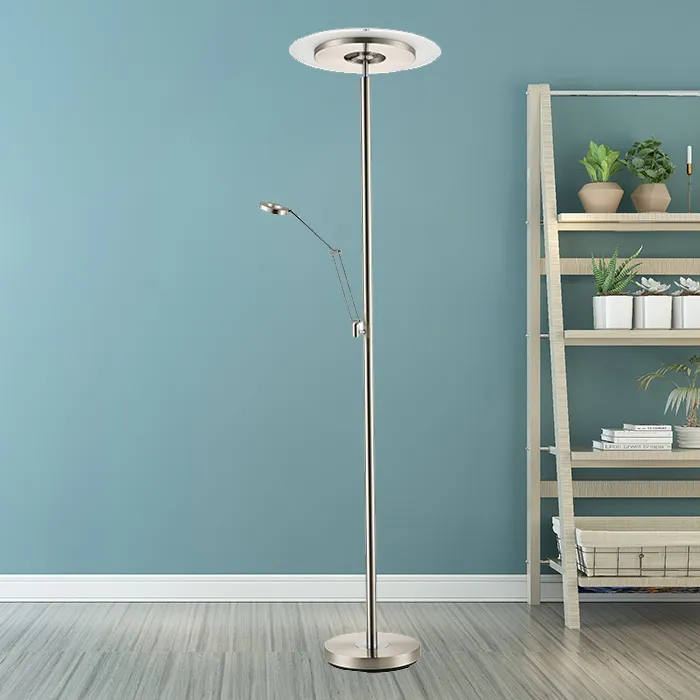 Qual è l'altezza appropriata per una lampada da pavimento?